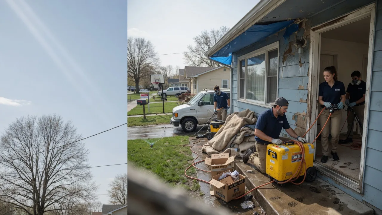 Basement Flood Cleanup in Pittsboro, MS near me